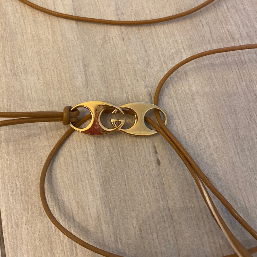 Gucci belt/bracelet